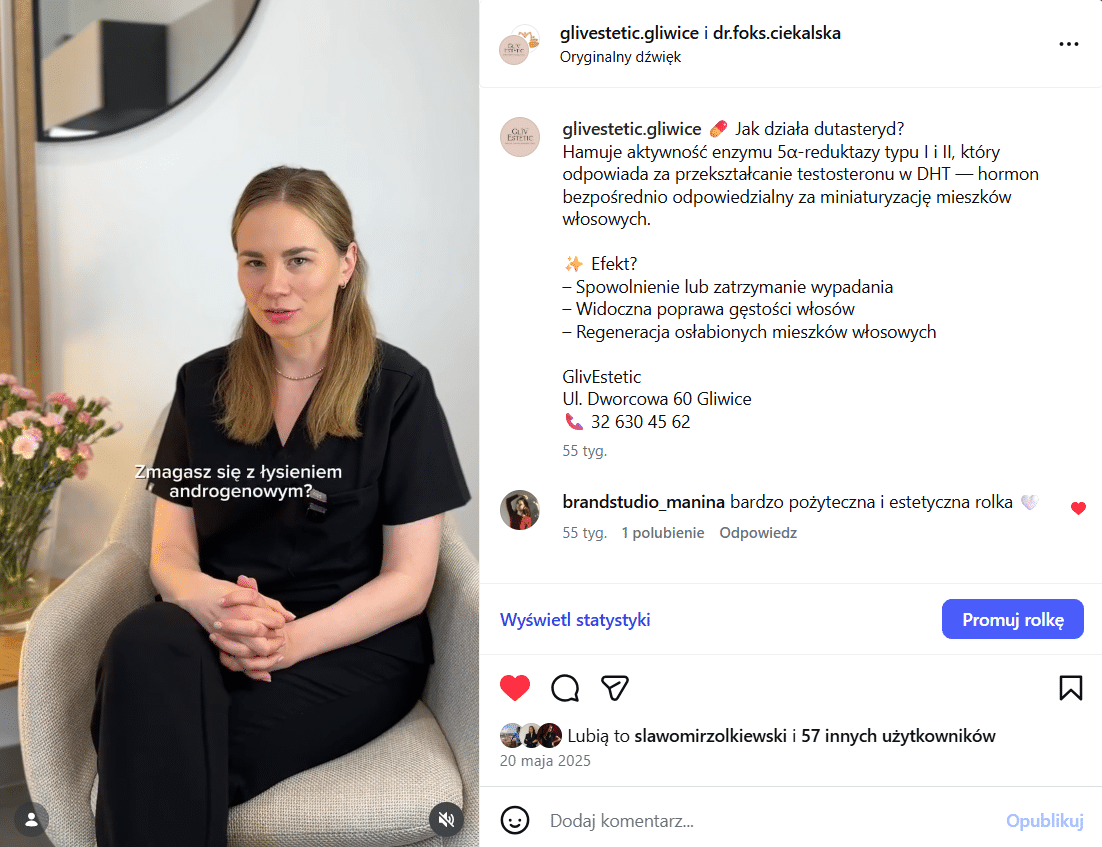 Na naszym instagramie znajdziesz informacje z pierwszej ręki!