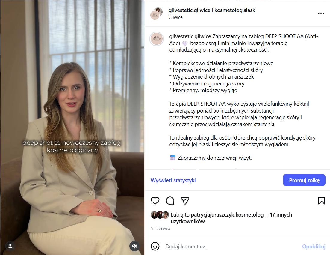 Odwiedź nasz instagram i sprawdź dla kogo są mikronakłucia od Ribeskin.